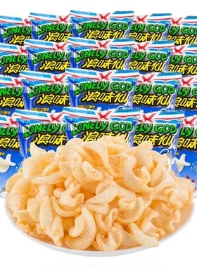 旺旺开心浪味仙蔬菜味形状多样