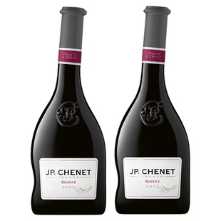 JPCHENET香奈官方旗舰店 歪脖红酒法国进口西拉干红葡萄酒胡椒香