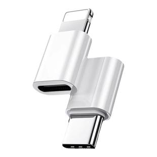 阑钻适用苹果lightning转接头type-c手机iPhone充电转接器数据线ipad转换公转母闪充PD20W充电宝Type-c便携