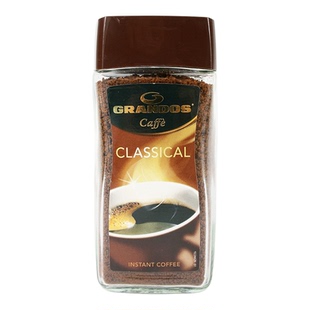 德国原装格兰特摩卡精选黑咖啡意式经典黑咖啡速溶Grandos Coffee