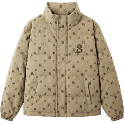 gxgjeans短款羽绒服立领