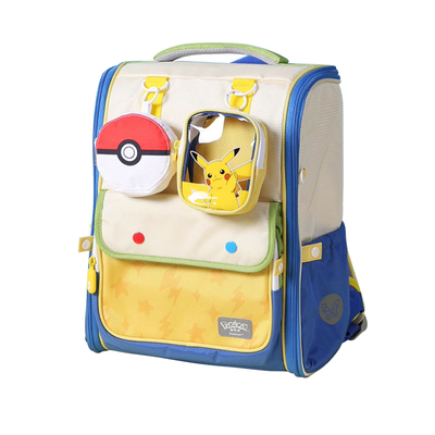 晨光宝可梦书包学生专用护脊减负