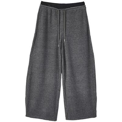 ART CHARACTER/艺符高腰镰刀卫裤女宽松阔腿遮胯显瘦秋冬新款