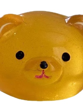 可爱球球小动物树脂配件装饰摆件