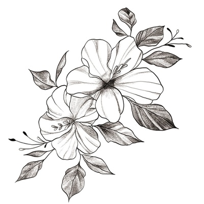 防水持久纹身贴纹人印象