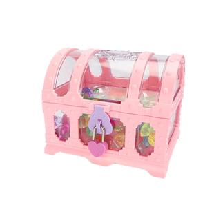 儿童宝石玩具水晶塑料钻石女孩手工串珠手链diy材料宝箱盒百宝箱