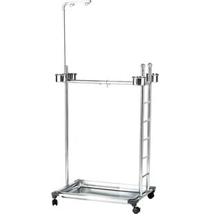 灰鹦鹉站架中大型不锈钢鸟架落地笼子大号葵花金刚玄凤小太阳架子