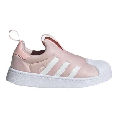 adidas阿迪达斯三叶草女童鞋子小童休闲鞋男童学生运动板鞋KI8792