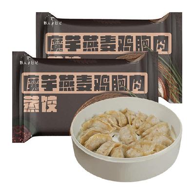 野人日记魔芋燕麦鸡胸肉速冻食品