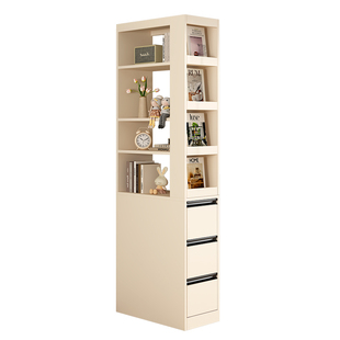 转角书柜夹缝角柜沙发边柜侧边柜子墙角储物柜床边书架置物架F106