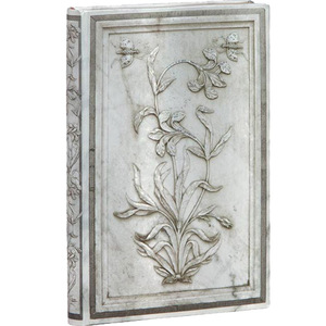 绝版paperblanks笔记本泰姬陵大理石雕刻花卉图案系列复古记事本