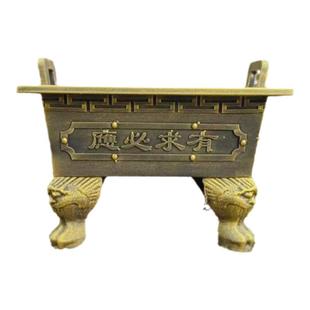 香炉室内外镀锌板铸铁合制香炉鼎寺庙佛堂家宗祠供奉土地庙插香鼎