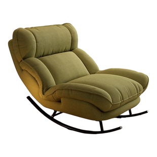 云朵摇摇椅大人躺椅成人可睡觉家用阳台休闲客厅单人折叠懒人沙发