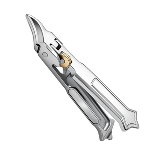 升级款全钢超尖斜口指甲剪刀防锈耐用不锈钢指甲钳超长尖嘴甲沟钳