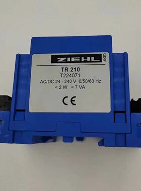 议价ZIEHL tr210温度控制继电器 TR210 T224071德国全新现货顺丰