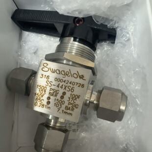 议价世伟洛克 Swagelok 阀门SS-44XS6 不锈钢材质 三端3/8in接口
