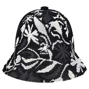 Kangol Street Floral Casual袋鼠遮阳防晒夏威夷风圆顶渔夫帽