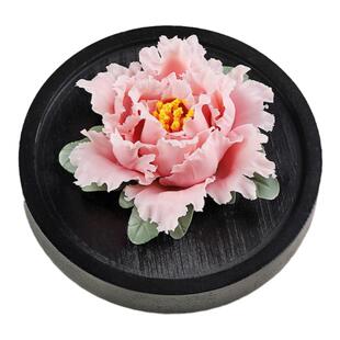 定制非遗牡丹花扩香器生日送女朋友三八节礼物客户高级新年会商务