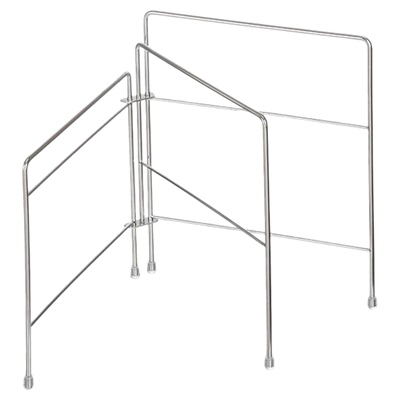 霜山不锈钢抹布架三折叠可调节