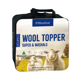 Woolstar澳洲进口羊毛床垫加厚床褥垫子可定制软垫可水洗被褥铺底