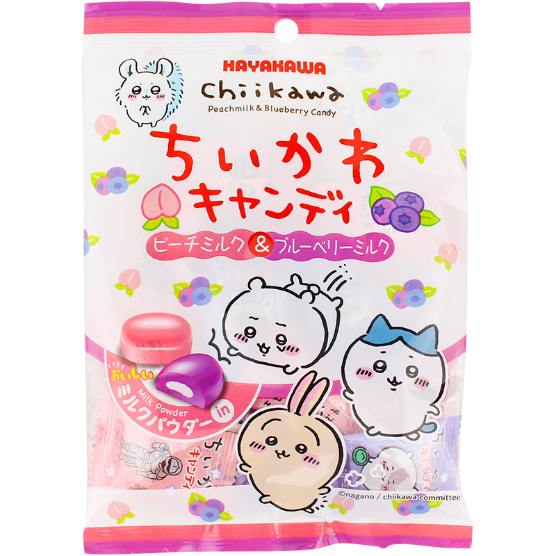 早川吉伊卡哇版两种水果牛奶味