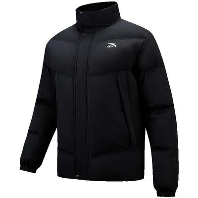 安踏棉服男冬季新款连帽面包服