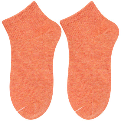 【8.9元8双 老款清仓】女士短筒袜子春夏秋纯色薄款棉质百搭短袜