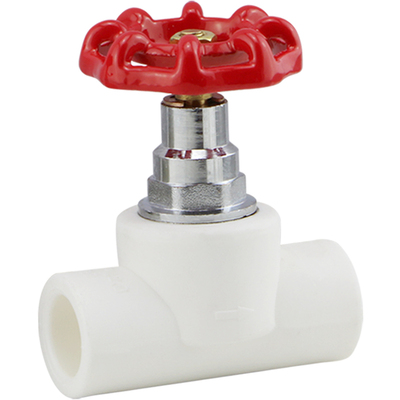 PPR截止阀配件4分20/25/32/40/50/63水管开关阀门全铜加厚升降杆