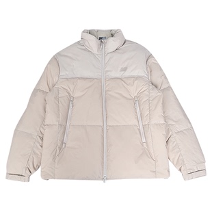 New Balance NB新款男女情侣保暖休闲鹅绒羽绒服外套NPF41471-BEI