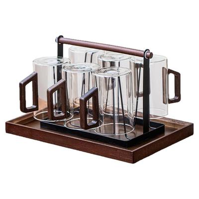 富光玻璃水杯家用套装待客喝水