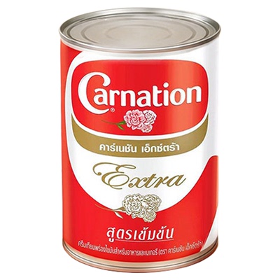 泰国进口carnation雀巢三花淡奶