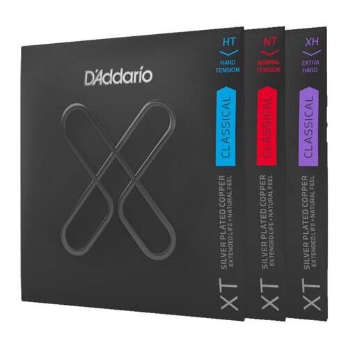 Daddario达达里奥吉他弦XT涂层古典吉他弦尼龙弦古典吉他琴弦一套