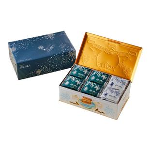 现货日本进口零食北海道白色恋人饼干54枚夹心巧克力铁盒