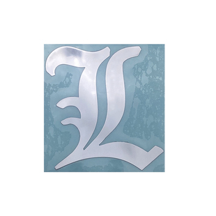 漫画死亡笔记L金属贴DeathNote手机平板背贴基拉标志笔记本装饰贴