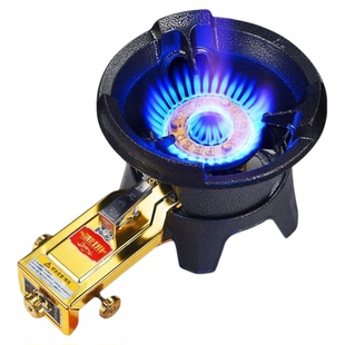 猛火灶商用单灶老虎灶饭店猛火炉液化气节能猛火煤气灶安静