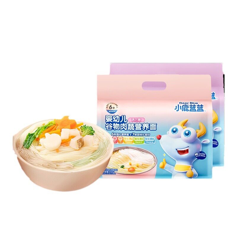小鹿蓝蓝宝宝营养面条450g