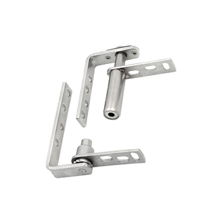 回弹门转轴半腰门天地合页双向天地轴旋转门铰链上下吧台门配件