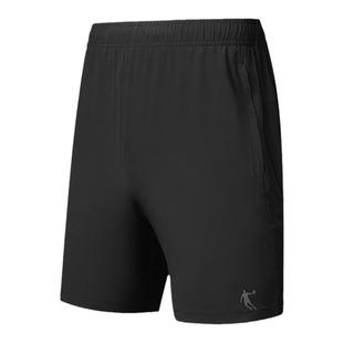 中国乔丹梭织短裤男2025夏季透气速干跑步运动裤男裤BNK33241235