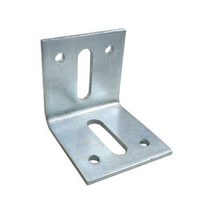 多孔角码90°直角广告工程安装LED支架防腐木龙骨可调节连接件100