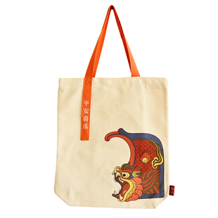 独乐鸱尾鸱吻帆布包八大辽构梁思成发现独乐寺90周年纪念文创礼物