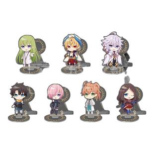 漫库正版命运-冠位指定绝对魔兽战线动画周边Q版立牌一整套官谷