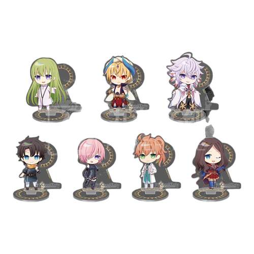 漫库正版命运-冠位指定绝对魔兽战线动画周边Q版立牌一整套官谷