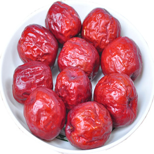 包邮新疆贡枣来自于哈密大枣红枣天然农家大红枣子煲粥大枣500g