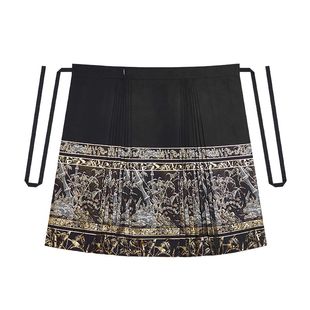 苍箭隐雪织造司原创明制汉服交领琵琶袖仿妆花马面裙套装2025新款