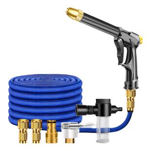 结义高压洗车水枪家用神器伸缩水管软管自来水喷头冲洗喷枪增压