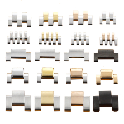 美度钢带加长节表链表节配件