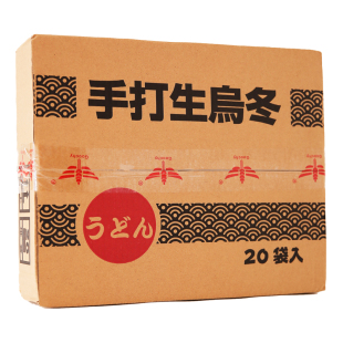 日式乌冬面商用劲道粗面条速食咖喱拌面抄面汤面碱面半干面整箱装