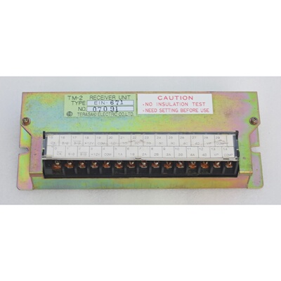VGC TERASAKI ELECTRIC MODEL TM2 TYPE EIN671 MARINE INDUSTRIA
