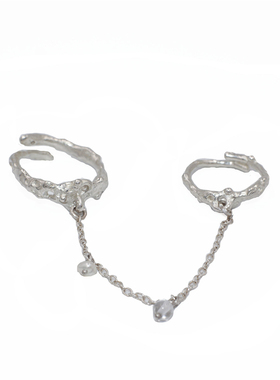 tinymoments双链水930珍珠戒指