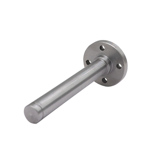 45号钢圆法兰轴带卡槽浮动接头法兰安装型45号悬臂销